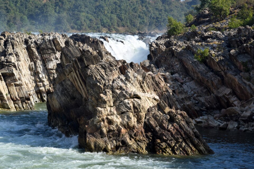 Falls of india rushing