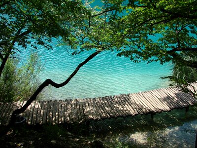 Lake nature landscape photo