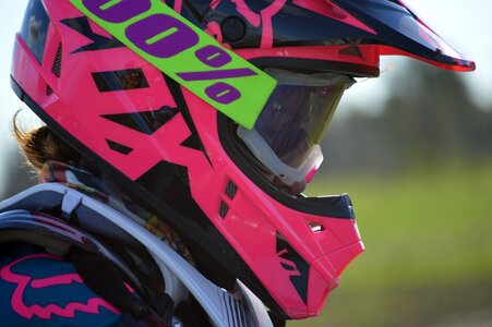 Racing motocross sport
