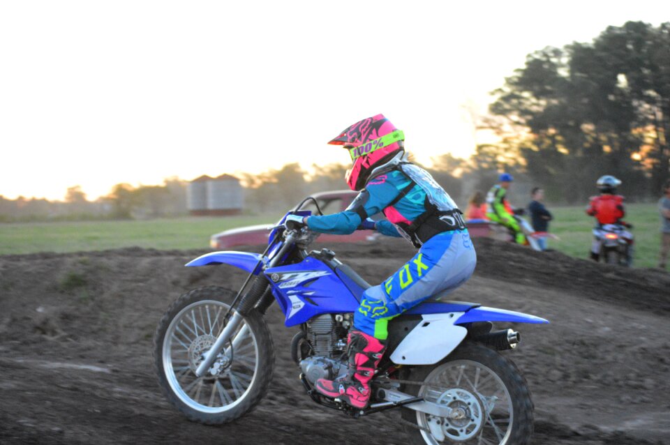 Motorcycle competition moto