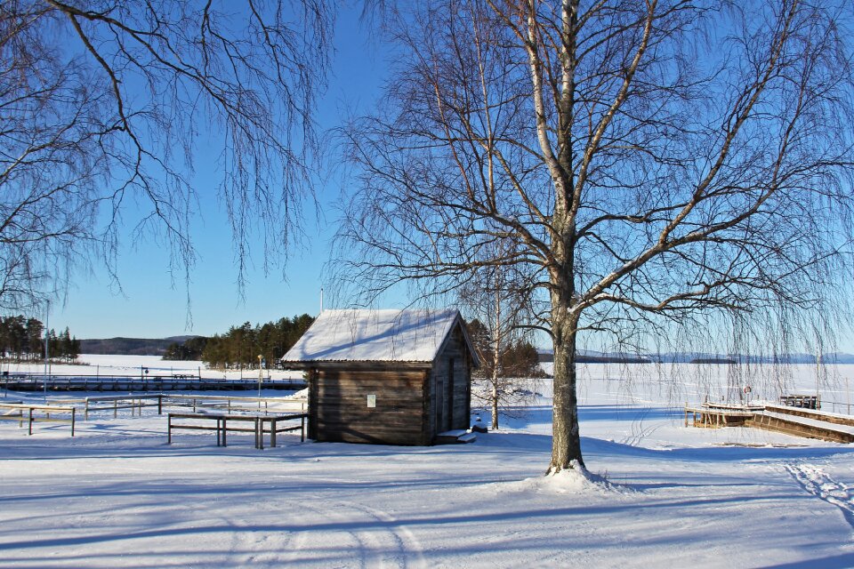 Frozen snow ice