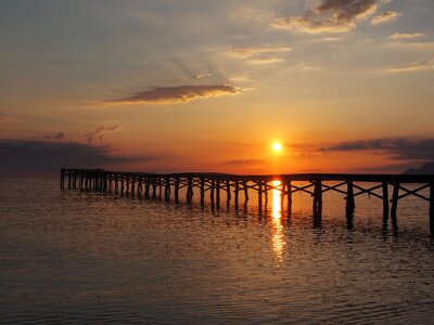Sea sky nature