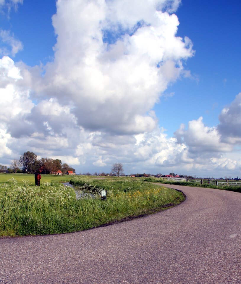 Blue sky cloud heaven