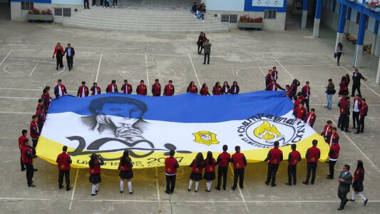 Champagnat grass flag