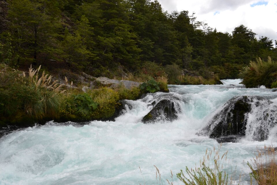 Landscape water waterfall