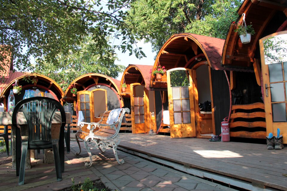 Travel romania wine barrels
