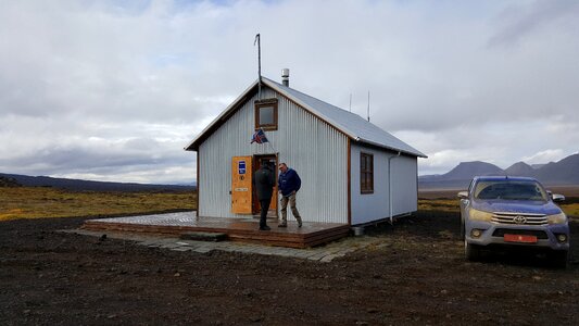 Cottage hut nordic photo