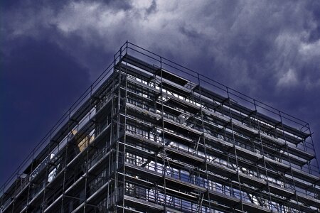 Building reconstruction scaffold