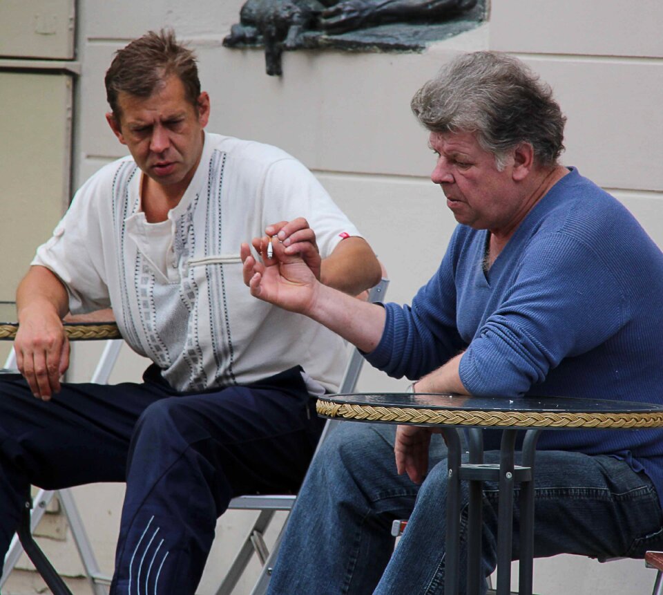 Alcoholic rummy men