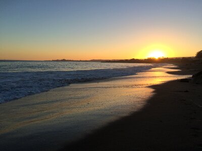 Beach sunset