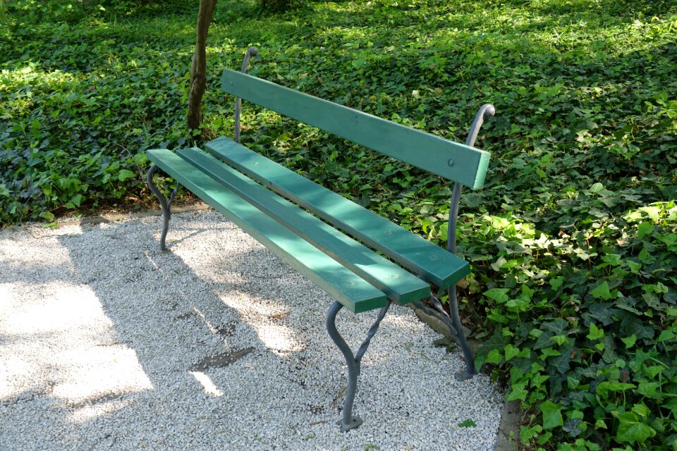 Green rest place nature