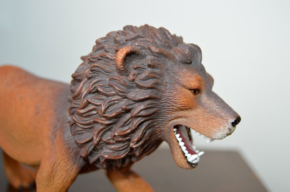 Lion toy king of the toy jungle