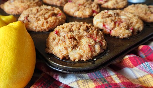 Lemon muffin tin food
