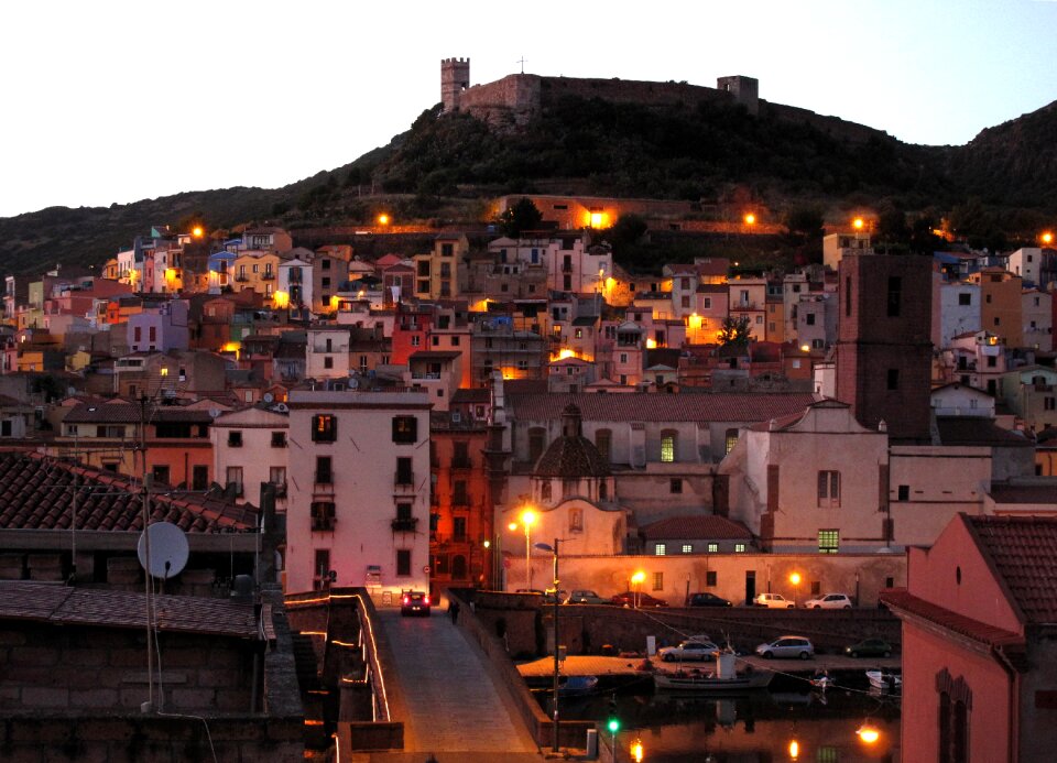City evening italy