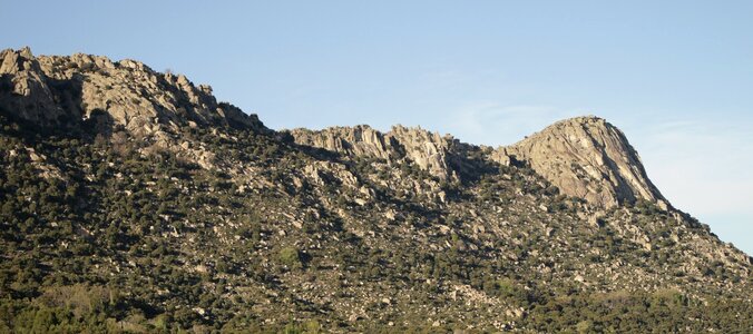 Peak of the honey the cabrera guadarrama