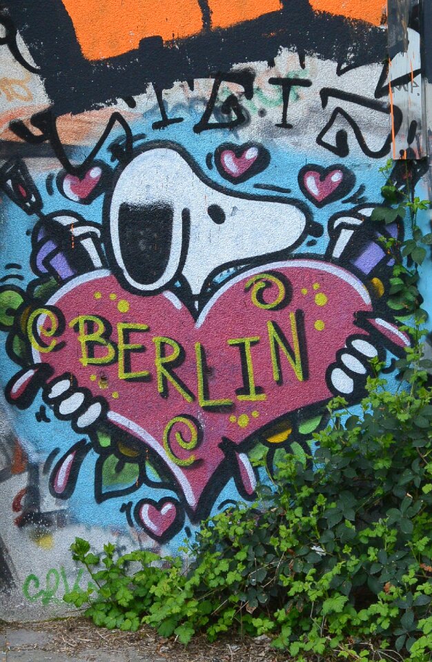 Art sprayer mural