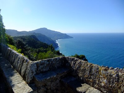 Tramuntana mallorca sea photo