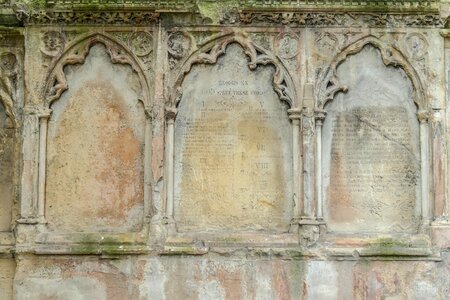 Ten commandments moses stone tablets photo