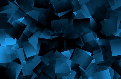 Shape abstract blue photo