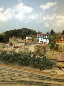 Diorama miniature maquette