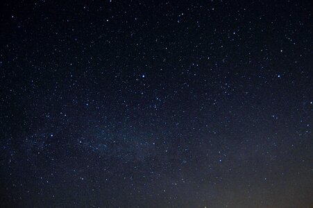 Starry sky star night