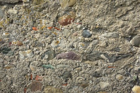 Masonry natural stone weathered