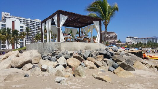 Sandy beach mental health photo