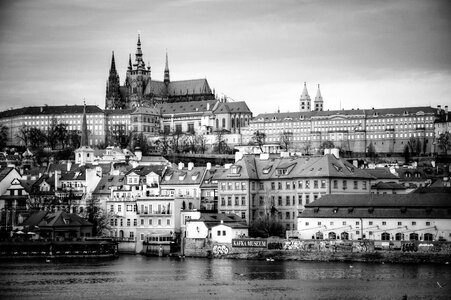 Prague castle vltava