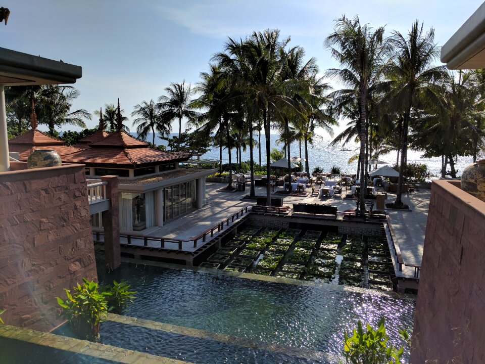 Tropical water vacation