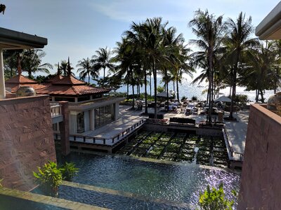 Tropical water vacation