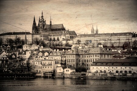 Prague castle vltava