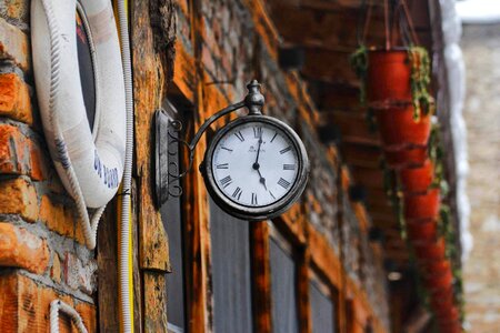 Clock minute business
