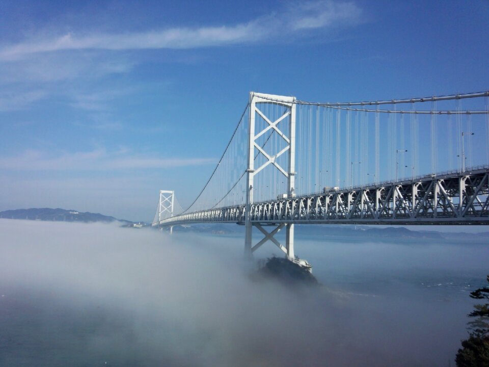 It naruto strait sea of clouds