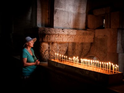 Remember candles flame photo