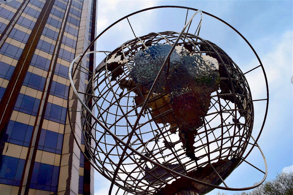 Art work world statue