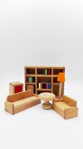 Miniature furniture wood