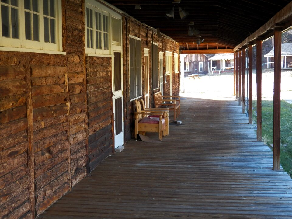 Western porch