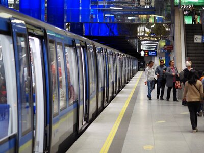 Metro munich traffic photo