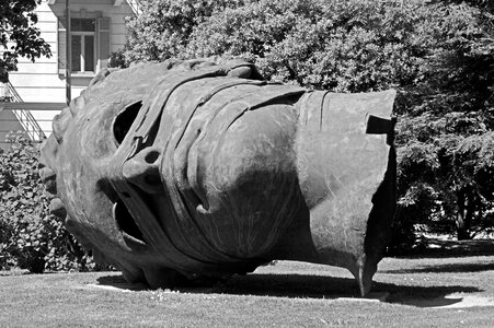 Statue switzerland ticino photo