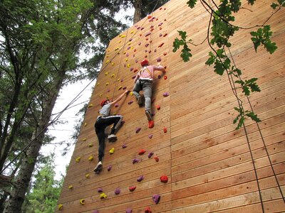 Climbing wall high ropes course climbing holds