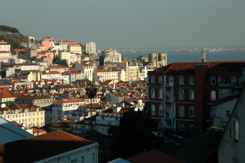 Cityscape lisbon holiday