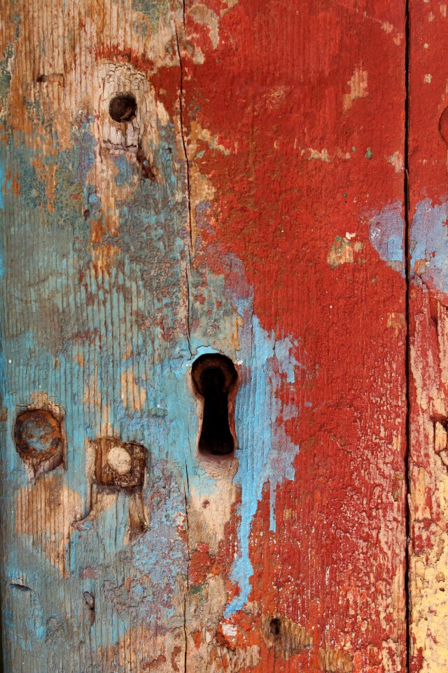 Distressed wood texture