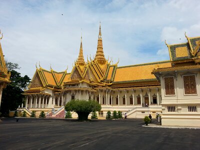 Cambodia phnom penh royal palace