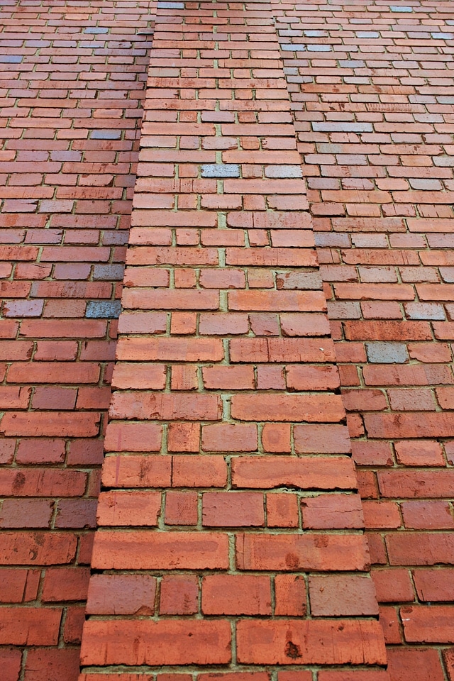 Red wall brick