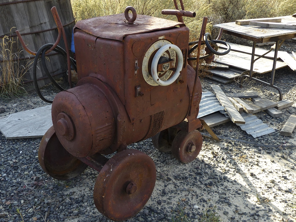 Wooden western style wild west photo