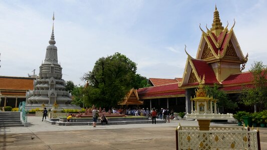 Cambodia phnom penh royal palace photo