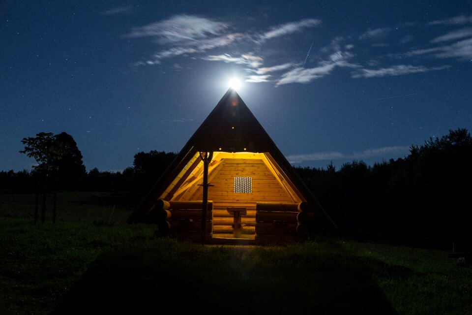 Rest house star moonlight