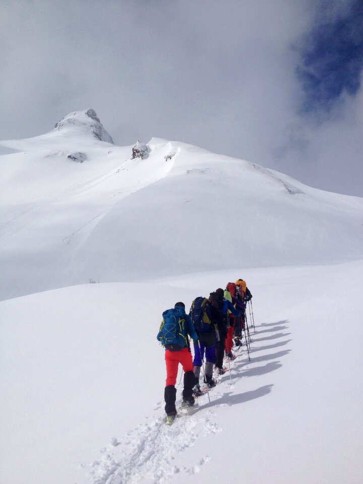 Snow snowshoes pyrenees