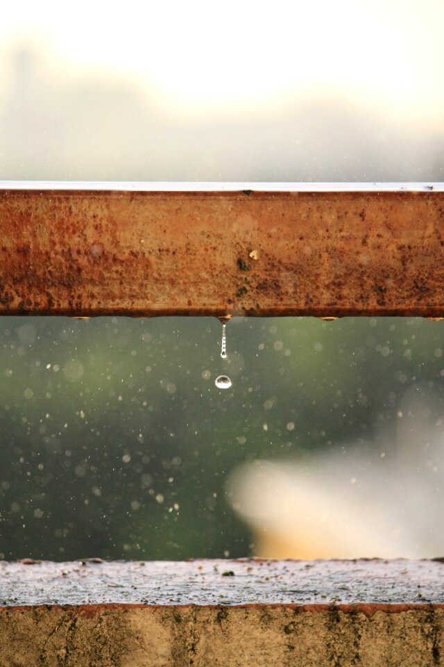 Bossage raindrops weather