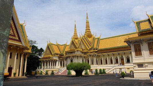 Cambodia phnom penh royal palace photo